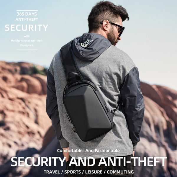 Hypestorages™ Anti-theft Men's Shoulder Bag