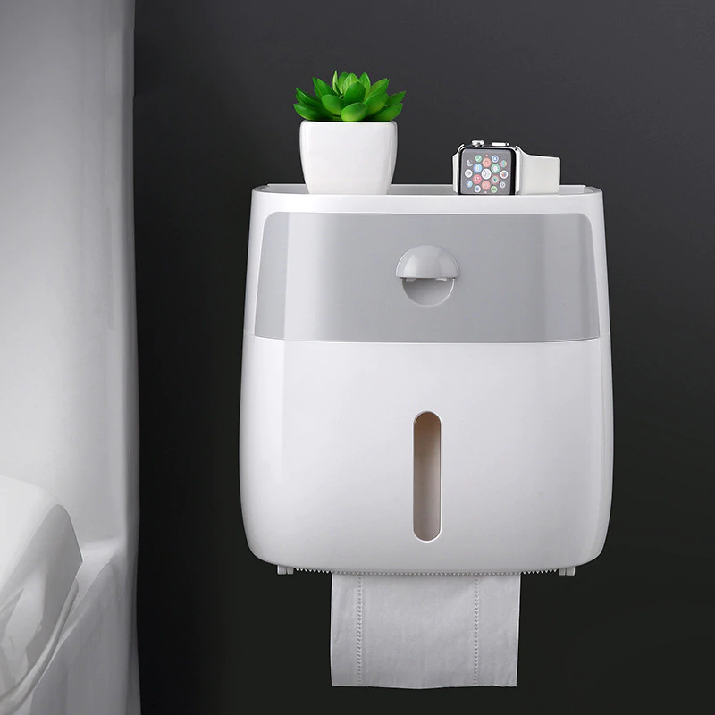 Hypestorages™ Wall Mounted Toilet Paper Dispenser