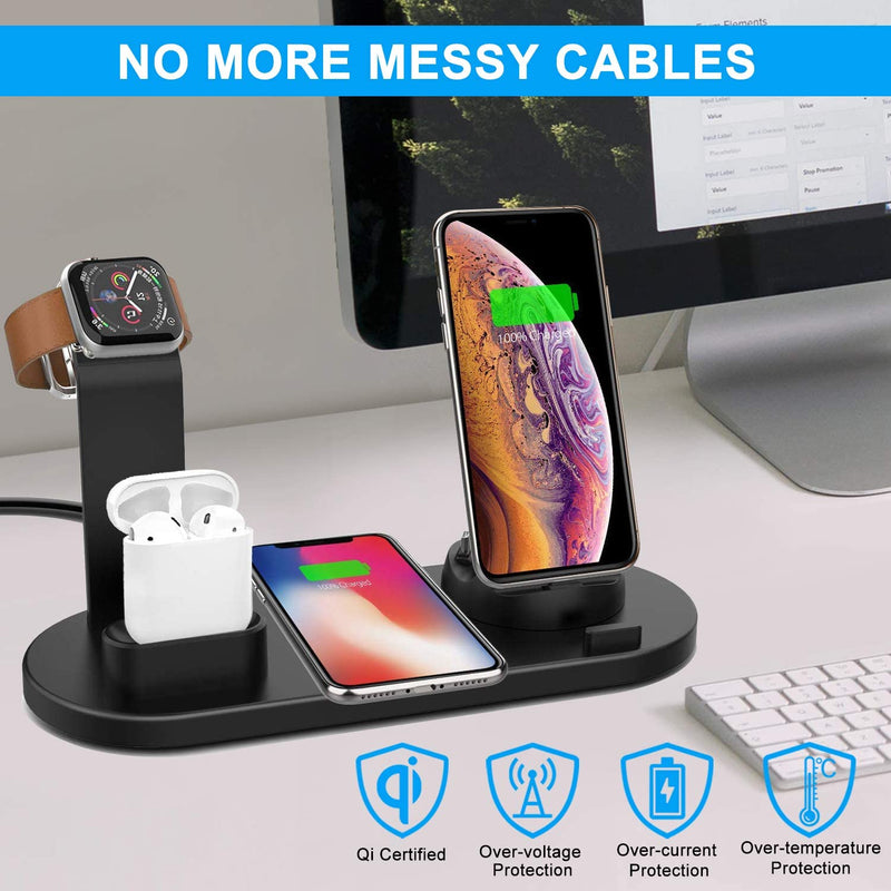 Hypestorages™ 6 in 1 Wireless Charger Station